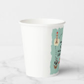 Piratenschatkaart twee het zee 2e verjaardag papieren bekers (Rechts)