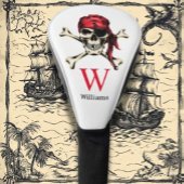 Piratenschedelmonogram Golfheadcover