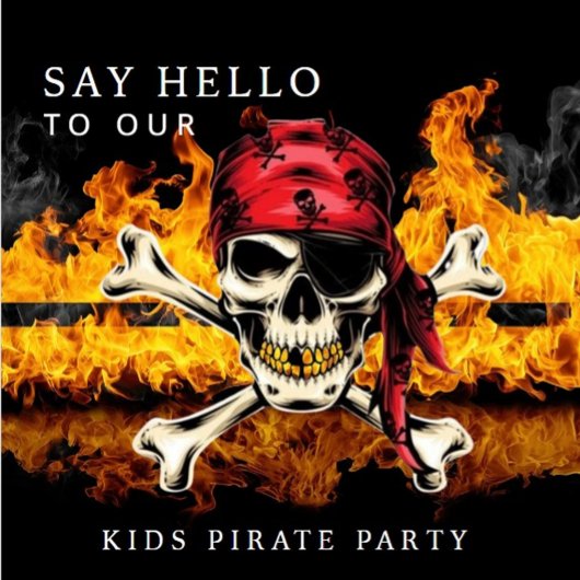 Piratenschedelmonogram Golfheadcover