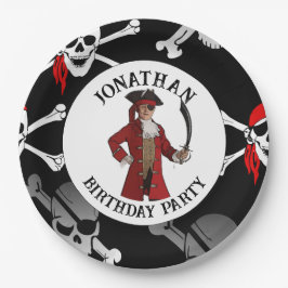 Piratenschedels Papieren Borden Bordje