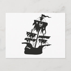 Piratenschiff Briefkaart