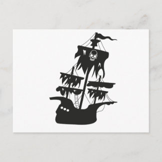 Piratenschiff Briefkaart