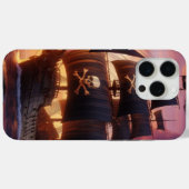 Piratenschip bij zonsopgang/zonsondergang Case-Mate iPhone case (Achterkant (horizontaal))