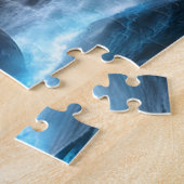 Piratenschip bliksem aardbei maan legpuzzel (Zijkant)