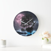 Piratenschip bliksem aardbeienmaan Personaliseren Grote Klok (Huis)