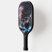 Piratenschip bliksem aardbeienmaan Personaliseren Pickleball Paddle (Links)
