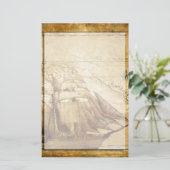 piratenschip briefpapier (Staand voorkant)