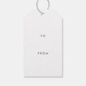 Piratenschip Bruin nautisch thema Verjaardag Cadeaulabel (Achterkant)