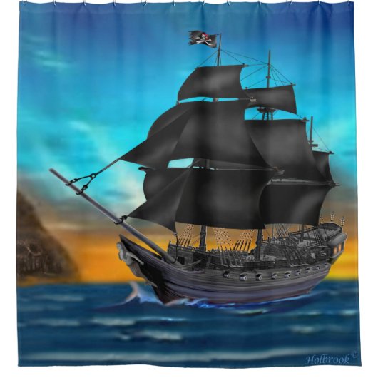 PIRATENSCHIP DOUCHEGORDIJN (Voorkant)