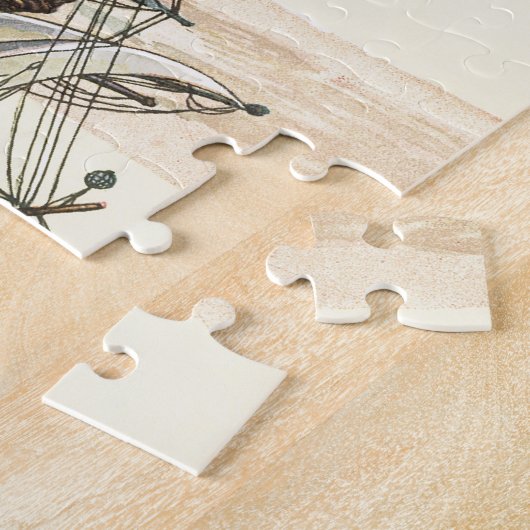  Piratenschip, Galleon Sailing on the Ocean Legpuzzel (Zijkant)