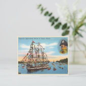 piratenschip Gasparilla Briefkaart (Staand voorkant)