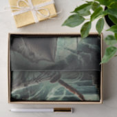 Piratenschip Ghost Halloween Kostuumfeest Tissuepapier (Geschenk)