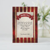 Piratenschip Grunge Verjaardagsfeest Dank u kaart (Staand voorkant)