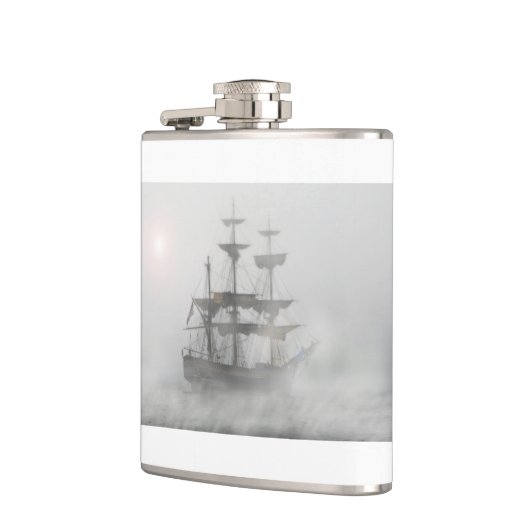 piratenschip heupfles (Links)