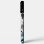 piratenschip in een storm Case-Mate iPhone case (Achterkant / Links)