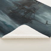 PIRATENSCHIP in een STORM Sherpa Deken (3/4)