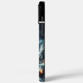 piratenschip in onweer Case-Mate iPhone case (Achterkant / Links)