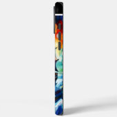 Piratenschip in stormachtige Zeeen Case-Mate iPhone Case (Achterkant / Links)