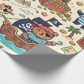 Piratenschip Inpakpapier (Hoek)