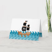 Piratenschip Kaart (Voorkant)