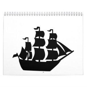 Piratenschip Kalender