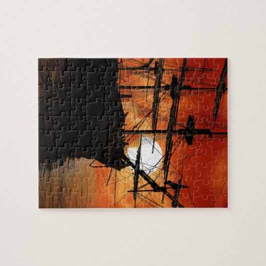  Piratenschip Legpuzzel (Horizontaal)