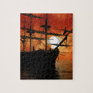 Piratenschip Legpuzzel