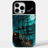 Piratenschip Moonlight Galleon Case-Mate iPhone Case (Achterkant)
