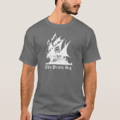 piratenschip pirate bay logo t-shirt (Voorkant)