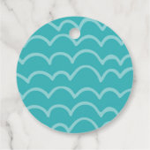 Piratenschip Pirate Treasure Verjaardagsfeest Bedankjes Labels (Achterkant)