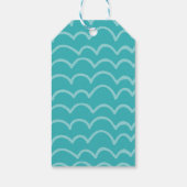 Piratenschip Pirate Treasure Verjaardagsfeest Cadeaulabel (Achterkant)