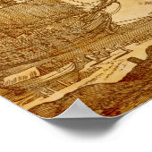 Piratenschip Poster (Hoek)