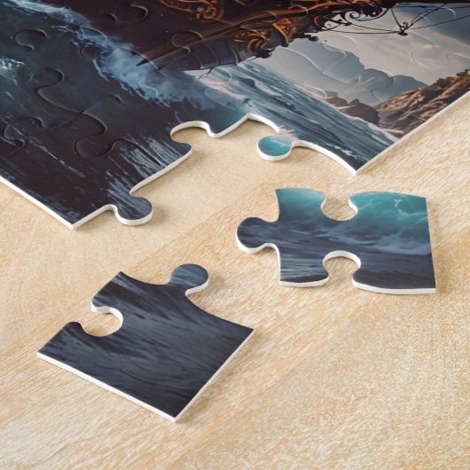 piratenschip puzzel (Zijkant)