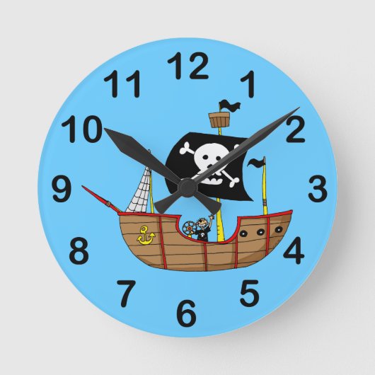 Piratenschip Ronde Klok (Voorkant)