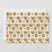 Piratenschip Schatkaart Kids Verjaardagsfeest Kaart (Achterkant)