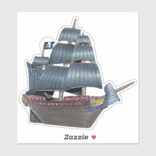 Piratenschip Sticker