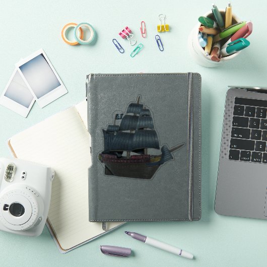 Piratenschip Sticker (iPad Cover)