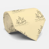 Piratenschip. Stropdas (Opgerold)