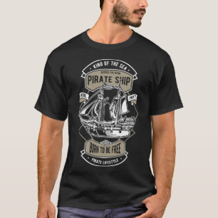 Piratenschip T-shirt