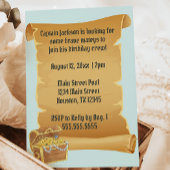 Piratenschip Verjaardag Naam & Leeftijd Kaart