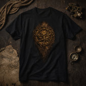 Piratensigel met vervloekte munt t-shirt