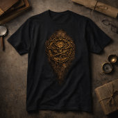 Piratensigel met vervloekte munt t-shirt