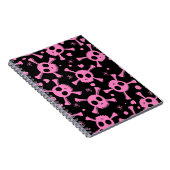 Piratenskelet: Hartjes Patroon Notitieboek (Rechterzijde)