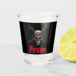 Piratenskelet Shot Glas