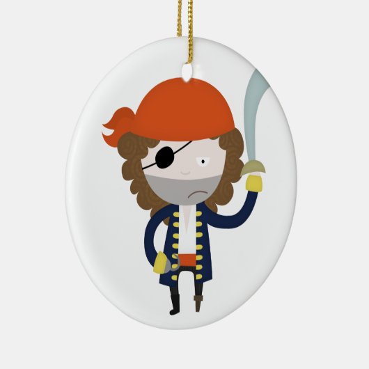 Piratenstereotype Keramisch Ornament (Rechts)