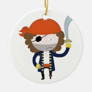 Piratenstereotype Keramisch Ornament