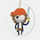 Piratenstereotype Keramisch Ornament (Links)