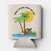 piratenstrand blikjeskoeler (Achterkant)