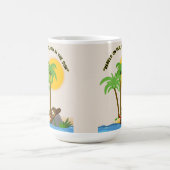 piratenstrand koffiemok (Center)