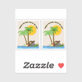 piratenstrand sticker